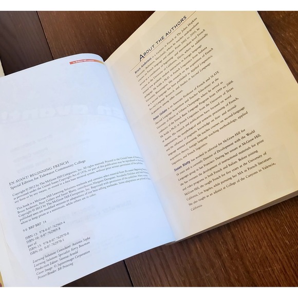 En Avant! Beginning French -Special Edition for Tidewater Community College 2012 - Picture 2 of 16